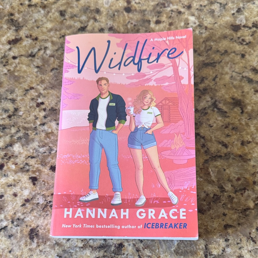 Wildfire by Anna Grace - Pink Cover